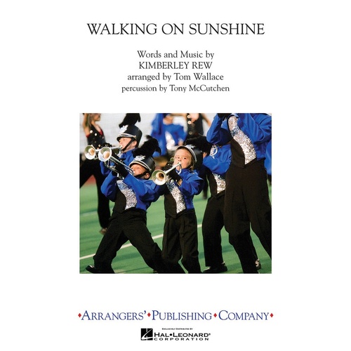 Walking On Sunshine Marching Band 3 Score/Parts