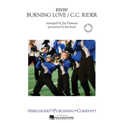 Burning Love / C C Rider Marching Band 3 Score/Parts