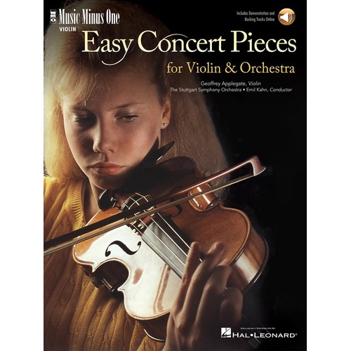 Easy Concert Pieces For Violin and Orch Book/CD (Softcover Book/CD)