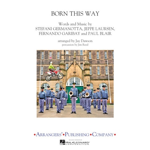 Born This Way Mb3 Sc/Pts Score/Parts