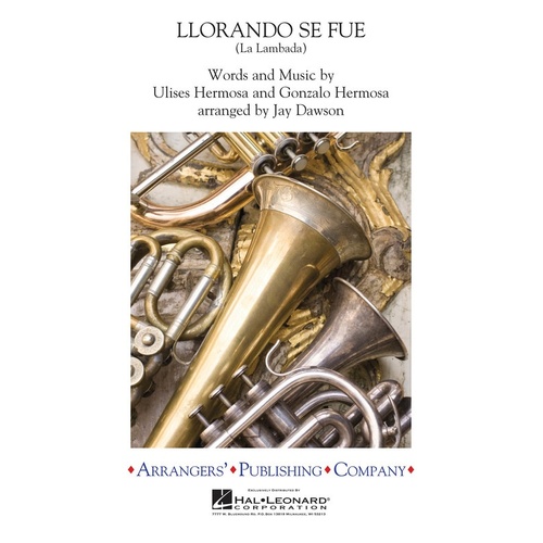Llorando Se Fue (La Lambada) Concert Band 2 Sc/Reduced Pts (Music Score/Parts)