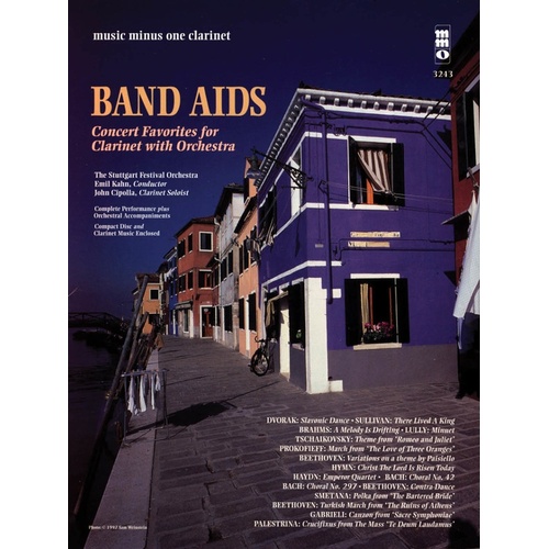 Band Aids Concert Favorites Clarinet Book/CD (Softcover Book/CD)