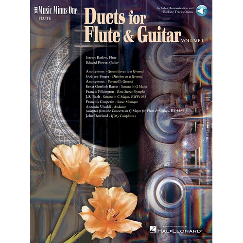 Duets For Flute and Guitar Vol 1 Book/2CD (Softcover Book/CD)
