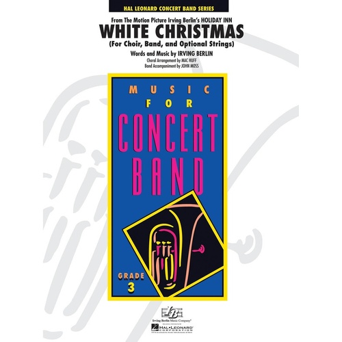 White Christmas Concert Band 3 Opt Choral (Music Score/Parts)