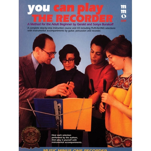 You Can Play The Recorder Book/CD (Softcover Book/CD)