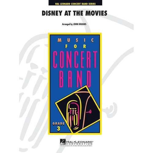 Disney at the Movies CB3 SC/PTS Band Ensemble by Hal Leonard