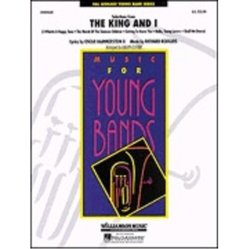 King And I Selections From Concert Band Gr 3 (Music Score/Parts)