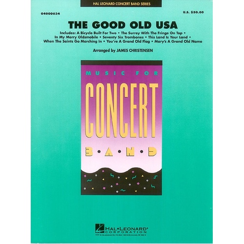 Good Old USA Concert Band 4 (Music Score/Parts)