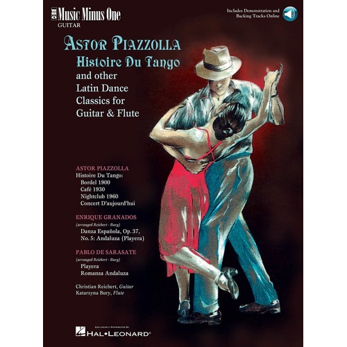 Histoire Du Tango For Guitar/Flute Book/CD (Softcover Book/CD)