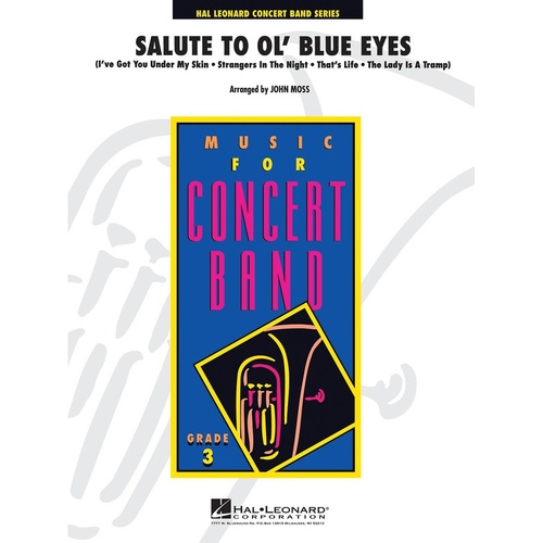 Salute To Ol Blue Eyes Concert Band 3 (Pod) (Music Score/Parts)