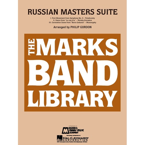 Russian Masters Suite Mrkscb3 (Music Score/Parts)
