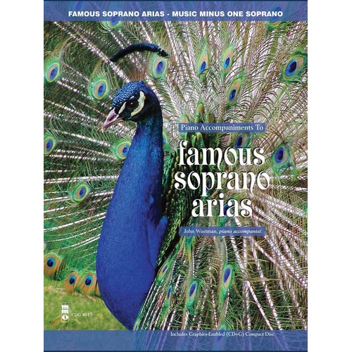 Famous Soprano Arias Book/CD (Softcover Book/CD)