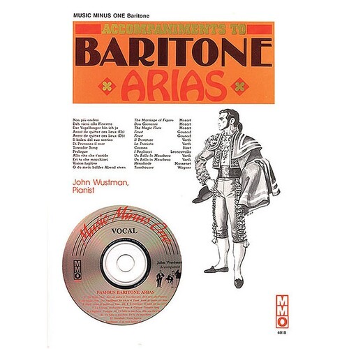 Famous Baritone Arias Book/CD (Softcover Book/CD)