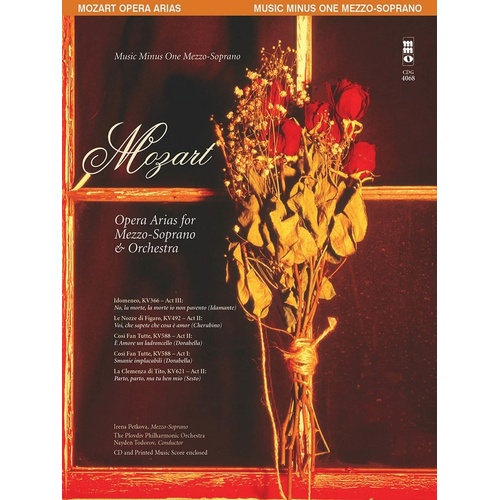 Mozart - Opera Arias For Mezzo Orch Book/CD (Softcover Book/CD)