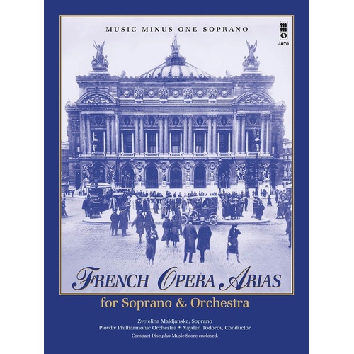 French Opera Arias Sopranowith Orch Book/CD (Softcover Book/CD)