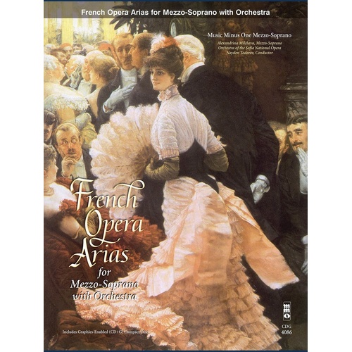 French Arias For Mezzo Soprano Book/CD (Softcover Book/CD)
