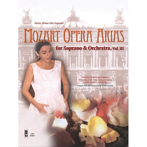 Mozart - Arias For Soprano Vol 3 Book/CD (Softcover Book/CD)