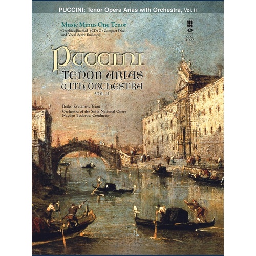 Puccini - Arias For Tenor Vol 2 Book/CD (Softcover Book/CD)