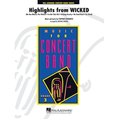 Highlights from Wicked - Young Concert Band Arrangement