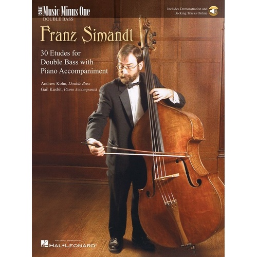 Simandl - 30 Etudes for Double Bass with Piano Accompaniment