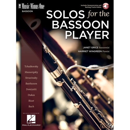 Solos For The Bassoon Player Book/CD (Softcover Book/CD)