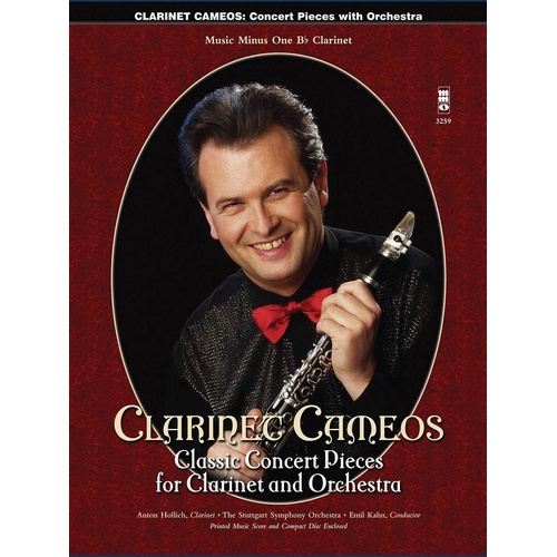 Clarinet Cameos Classic Concert Pieces Book/CD (Softcover Book/CD)