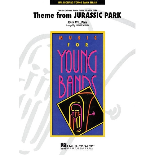 Jurassic Park Theme Concert Band 3 (Pod) (Music Score/Parts)