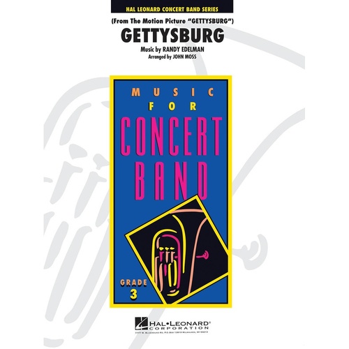 Gettysburg Concert Band 3 (Music Score/Parts)
