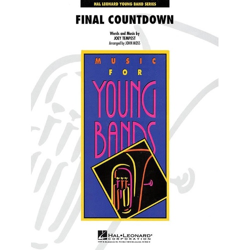 Final Countdown CB3 SC/PTS for Band - Hal Leonard