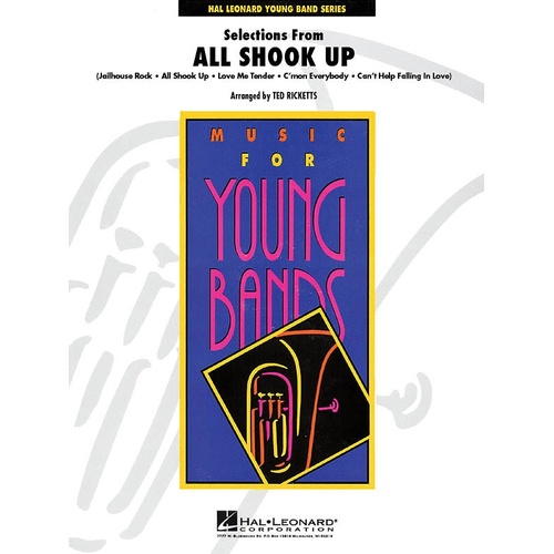 Selections From All Shook Up Concert Band 3 (Music Score/Parts)