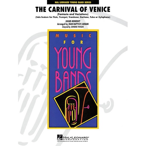 Carnival Of Venice (Fantasie and Variations) Concert Band 3 (Music Score/Parts)