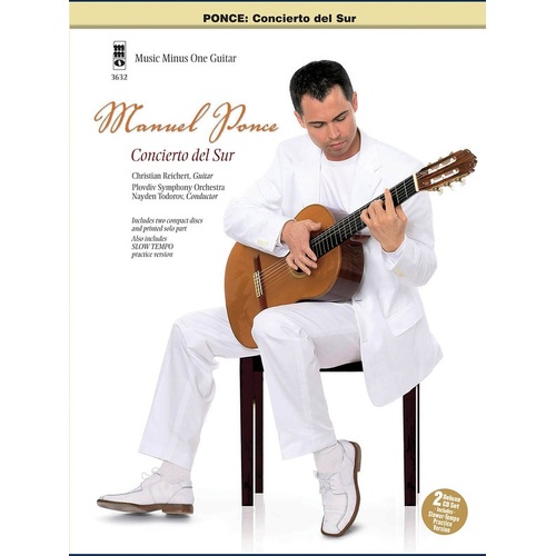 Ponce - Concierto Del Sur Guitar Book/CD (Softcover Book/CD)