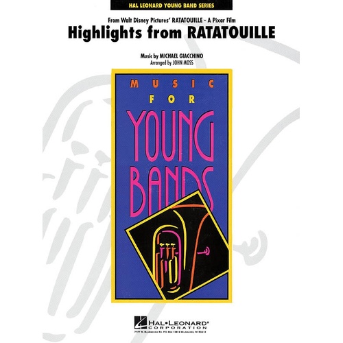 Highlights From Ratatouille Concert Band 3 (Music Score/Parts)