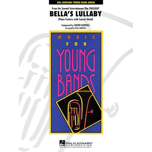 Bellas Lullaby (Solo Feat Piano/Fl) Concert Band 3 (Music Score/Parts)
