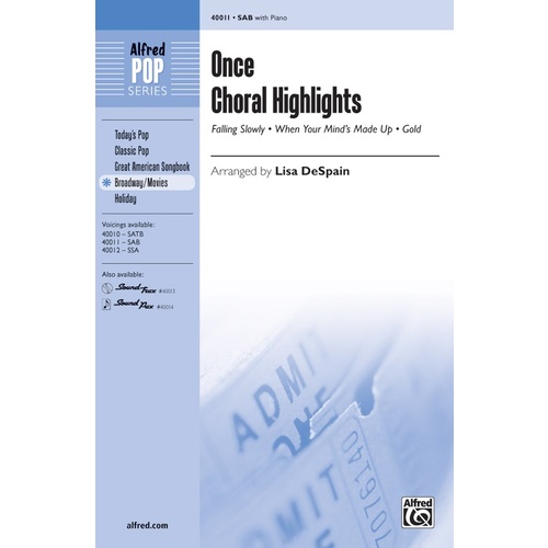Once Choral Highlights SAB