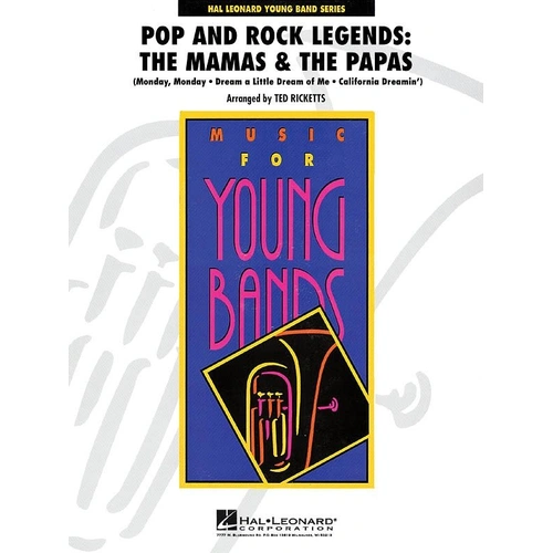 Mamas and Papas CB3 Band Music Medley - Hal Leonard Young Concert Band Series