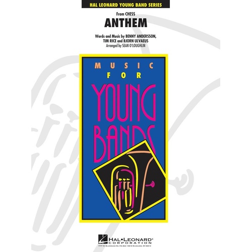 Anthem From Chess Concert Band 3 (Music Score/Parts)