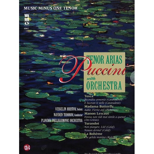 Puccini - Arias For Tenor Vol 1 Book/CD (Softcover Book/CD)