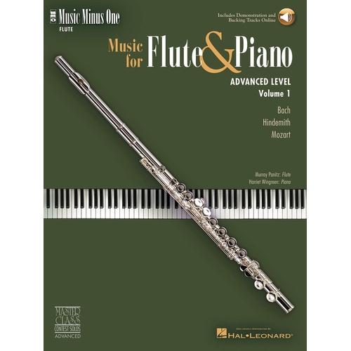 Advanced Flute Solos Vol 1 Book/CD (Softcover Book/CD)