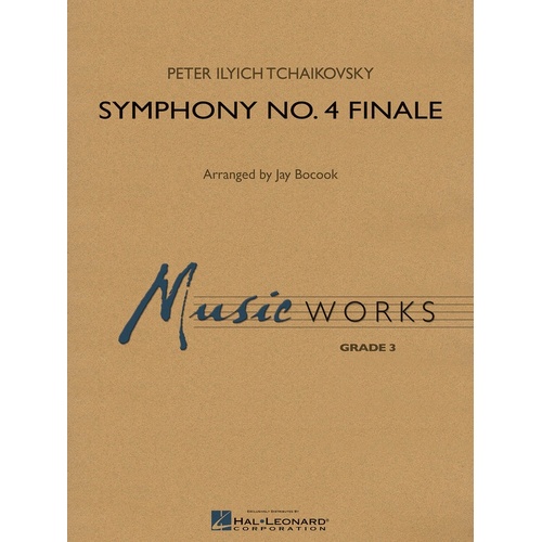 Symphony No 4 Finale Concert Band Gr 1-3 (Music Score/Parts)