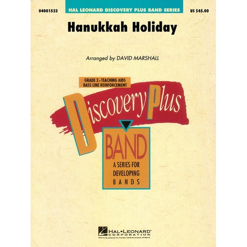 Hanukkah Holiday Concert Band 2 (Music Score/Parts)