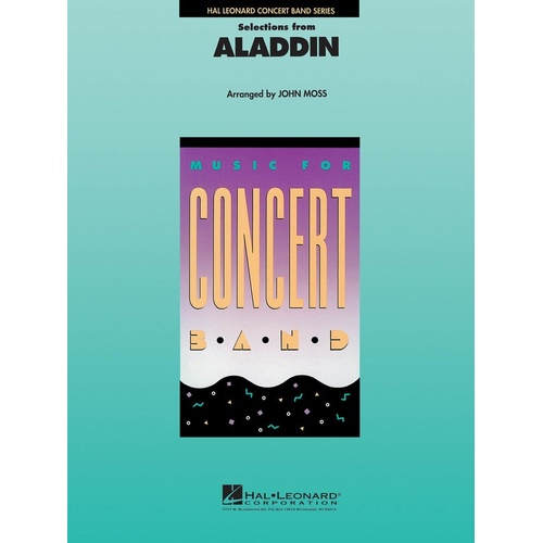 Aladdin Selections Concert Band 4 (Music Score/Parts)