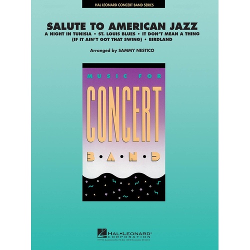 Salute To American Jazz Concert Band 4 (Music Score/Parts)