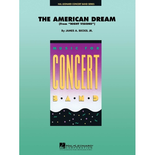 American Dream Concert Band Arr Beckel (Music Score/Parts)