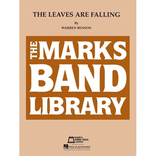 The Leaves Are Falling Concert Band 4 Score/Parts (Pod) (Music Score/Parts)