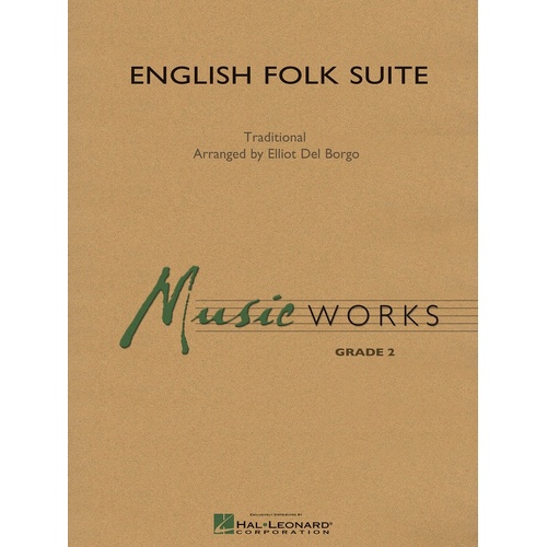 English Folk Suite Concert Band (Music Score/Parts)
