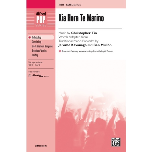 Kia Hora Te Marino SATB