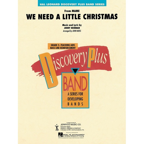 We Need A Little Christmas Concert Band 2 (Pod) (Music Score/Parts)