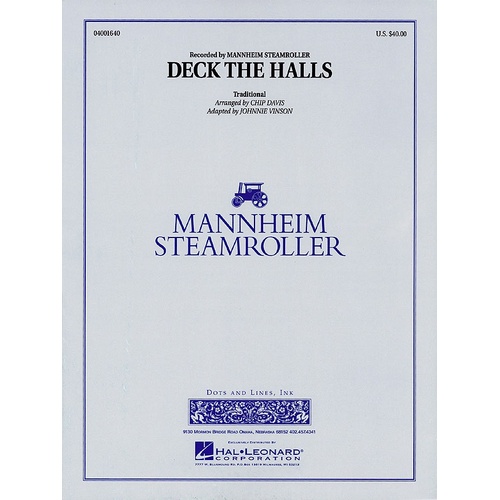 Deck The Halls Concert Band 2 (Music Score/Parts)