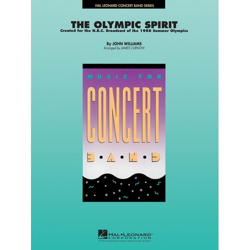Olympic Spirit Arr Curnow Concert Band Gd 4 (Music Score/Parts)